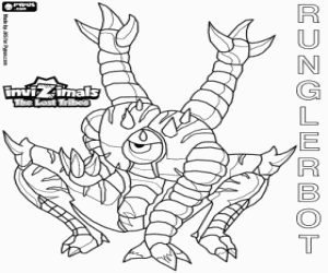 Runglerbot, Invizimals The Lost Tribes kleurplaat