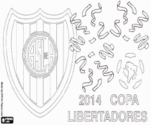 San Lorenzo, Libertadores 2014 kleurplaat