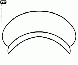 Slaapmuts van oma kleurplaat