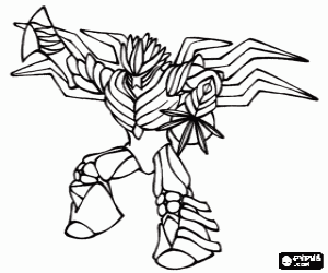 Sommo luminescente, de Heer van het licht kleurplaat