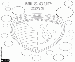 Sporting Kansas City, kampioen 2013 kleurplaat