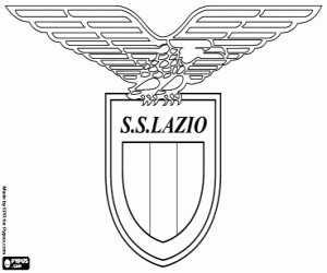 SS Lazio logo kleurplaat
