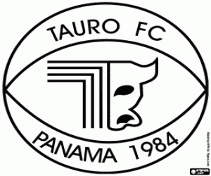Tauro FC badge kleurplaat