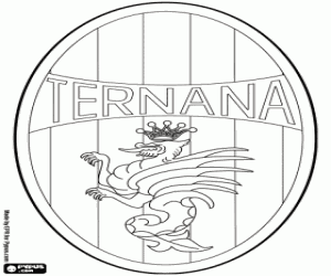 Ternana Calcio logo kleurplaat
