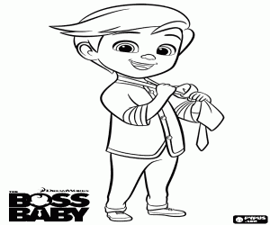 Tim Templeton, de oudere broer kleurplaat