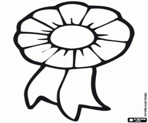 Toekenning voor het paard kleurplaat