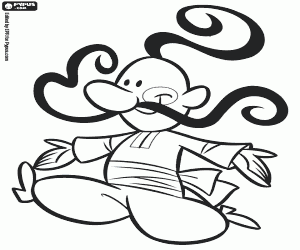 Typische dans van Oekraïne, Gopak kleurplaat