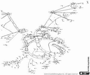 Verbind de stippen en ontdek Gustav kleurplaat