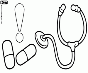 Verstandig gebruik van antibiotica kleurplaat