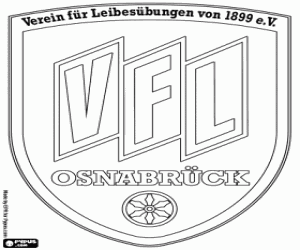VfL Osnabrück badge kleurplaat
