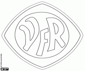 VfR Aalen embleem kleurplaat