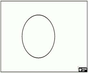 Vlag van Palau of Belau kleurplaat