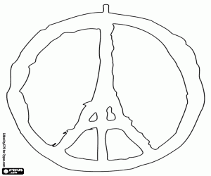 Vrede voor Parijs, Eiffel Tower kleurplaat