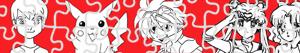 Anime - Manga Puzzels kleurplaten