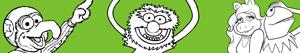 Muppets kleurplaten