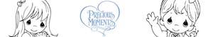 Precious Moments kleurplaten