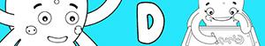 Meisjesnamen met D kleurplaten