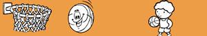 Basketbal kleurplaten