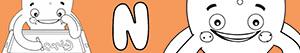 Jongensnamen met N kleurplaten