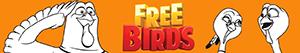 Free Birds kleurplaten