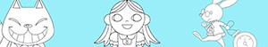Alice in Wonderland kleurplaten